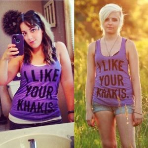 I Like Your Khakis Tank